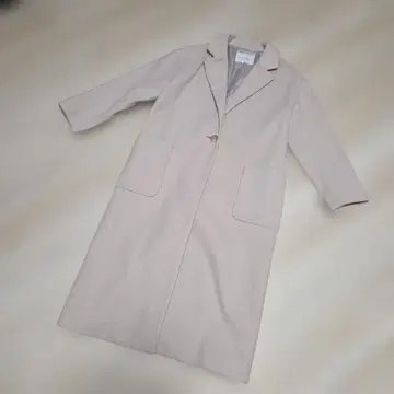 A DAY IN THE LIFE 유나이티드 애로우즈 베이지 롱 코트