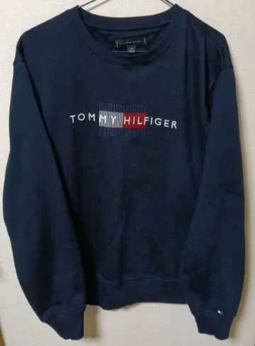 TOMMY HILFIGER 네이비 속기모 남성용 L 사이즈