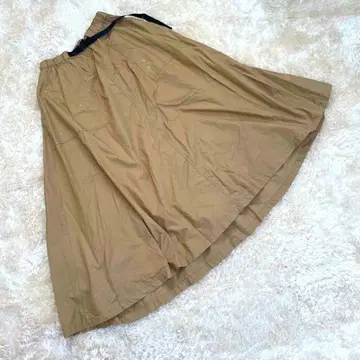 하자품 [니코앤드] 플레어 스커트 (L) 피쉬테일 베이지 귀여운