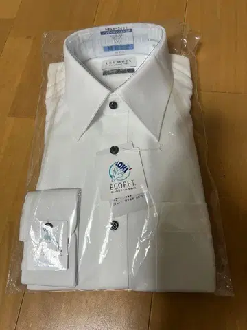 AOKI LES MUSE 화이트 와이셔츠 M 사이즈