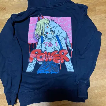 체인소 맨 x glamb 그램 콜라보 후드티 M 사이즈