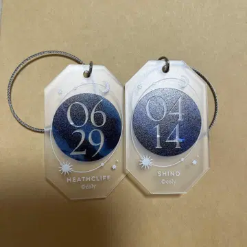 마법사들의 약속 아크릴 매트 키링 시노, 히스클리프