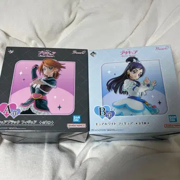 프리큐어 제일복권 A상 큐어 블랙 B상 큐어 화이트 피규어