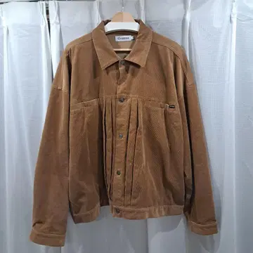 Evisen 코듀로이 자켓 L 사이즈 브라운