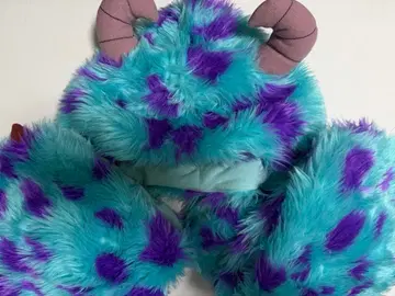 디즈니 몬스터 주식회사 설리 머플러 팬캡