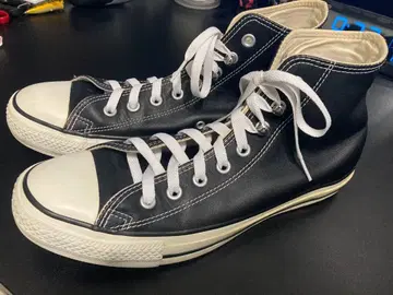 [하자 있음] 컨버스 올스타 가죽 하이컷