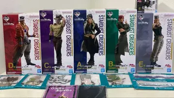 죠죠의 기묘한 모험 3부 제일복권 피규어 ABCDEF상 덤 포함