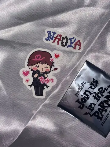 MAZZEL NAOYA 랜덤 시크릿 스티커