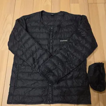 몽벨 스페리오 다운 라운드넥 자켓 블랙 M