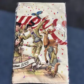 [ 미사용 새상품 ] 모모이로 크리스마스 2023 페이스 타월