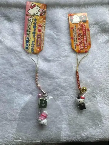 지역 한정 헬로키티 2종 도쿄 한정판 문학 혼고 버전 거미줄 산리오