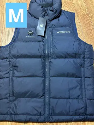 데상트 MOVE SPORT 네이비 다운 베스트