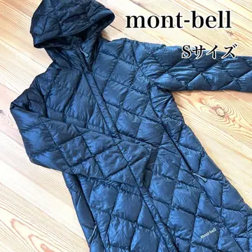 몽벨 여성용 S 스페리오 다운 트래블 코트 블랙