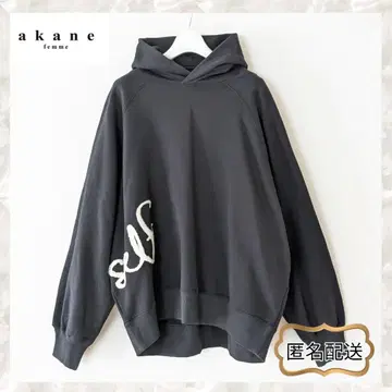 아카네 akane 아뮤 택 포함 새상품 맨투맨 후드티 오버 사이즈
