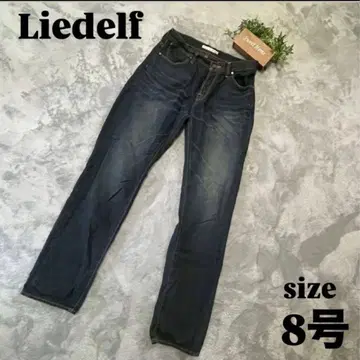 [ Liedelf ] 리델프 (8) 스트레이트 레그 데님 다크 블루