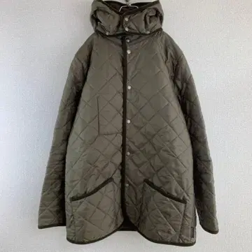 구제 의류 속기모 퀼팅 자켓 매킨토시 밀리터리 라이너