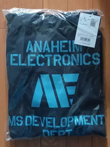 [ 새상품 ] 기동전사 Z건담 아나하임 일렉트로닉스 지퍼 후드티 XL