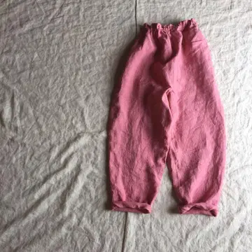 린넨 트윌 몸빼 핑크