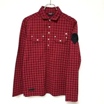 카파 피케 셔츠 골프웨어 빨간색 사이즈 L