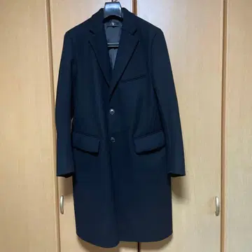 UNIQLO +J 질 샌더 울 블렌드 체스터 코트 M