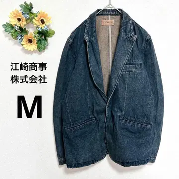 a4078 에자키 상사 주식회사 남성용 데님 자켓 캐주얼 구제 의류 M