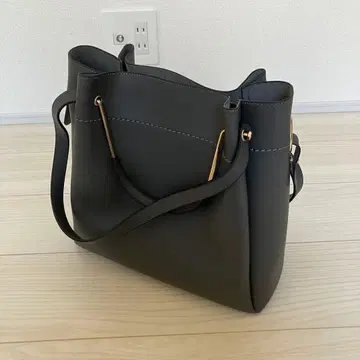 A4 대응 멀티 토트백 숄더백 핸드백 그레이 출퇴근 통학