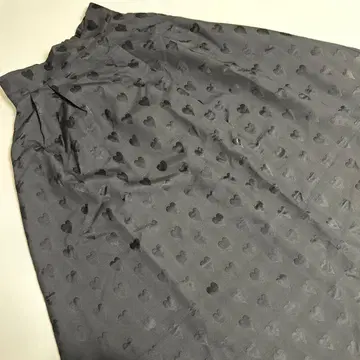 미사용 새상품 하트 무늬 스커트 롱 스커트 여성용