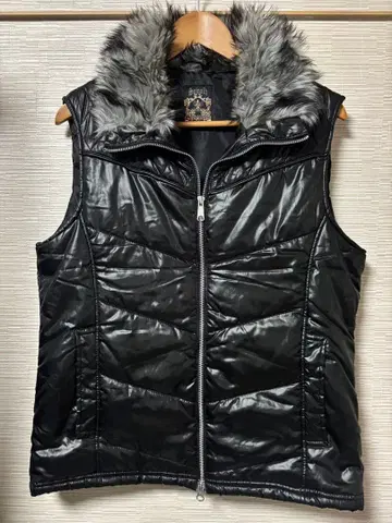 spinach y2k 퍼 다운 자켓 헤이세이 시크 스타일 광택 그런지