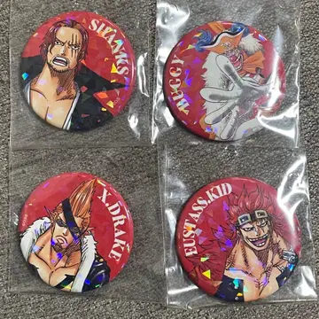 원피스 올스타 캔뱃지 샹크스 배기 x 드레이크 키드