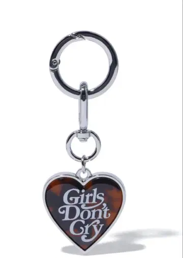 GIRLS DON'T CRY TORTOISESHELL KEYRING