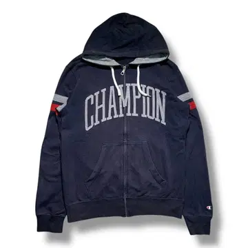 F1133 [즉시 구매 OK] champion 지퍼 후드티 S 네이비