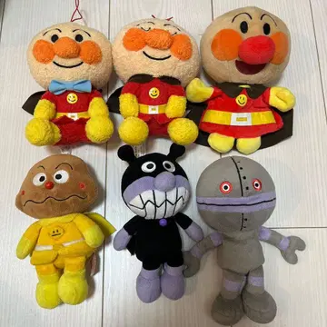 호빵맨 봉제 인형 6체 세트