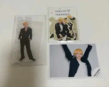 timelesz 테라니시 타쿠토 아크릴 스탠드 스티커 공식 사진