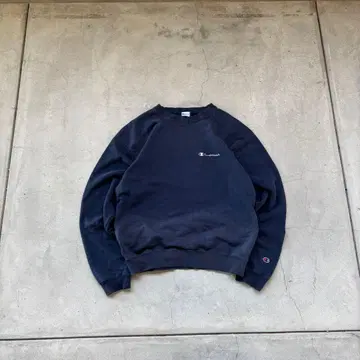 챔피언 맨투맨 트레이닝복 네이비 퍼플네이비 XL