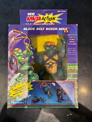 닌자 터틀즈 닌자 액션 미켈란젤로