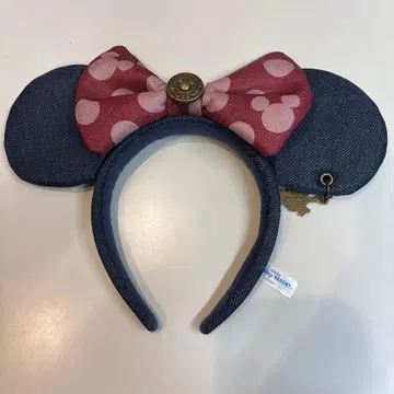 디즈니 미니 데님 웨스턴 머리띠