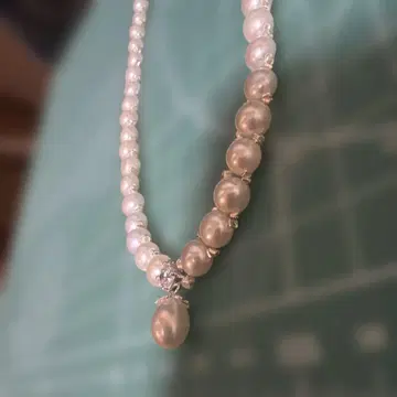 담수 진주 목걸이(크리스마스 랩핑 OK)