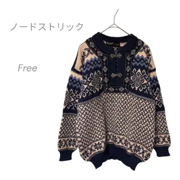 Nordstrikk 노르딕 무늬 스웨터 Free