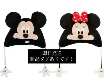 미키 미니 팬 캡 택 포함 새상품