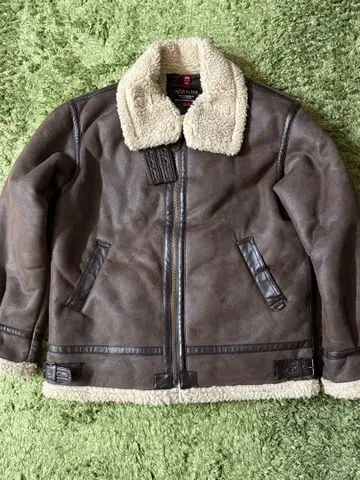 ALPHA x monkey time 별주 브라운 플라이트 자켓 L 사이즈