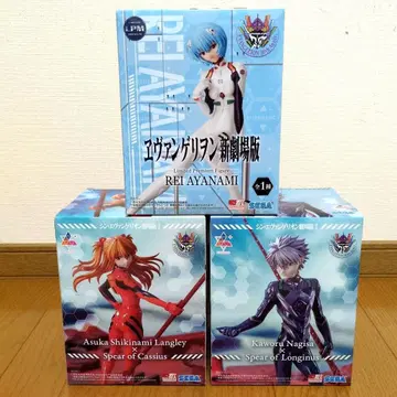 에반게리온 피규어 3체 세트 미개봉