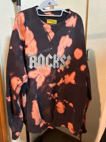 스와거 ROCKY 타이다이 오버 사이즈 맨투맨