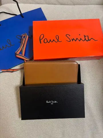 폴스미스 장지갑 카멜 Paul Smith psc488 박스 있음