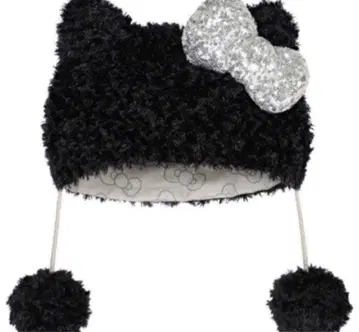 유니버셜 USJ 키티 블랙 모자