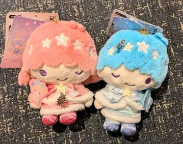 산리오 키키라라 리틀트윈스타 마스코트 참 마스코트 홀더