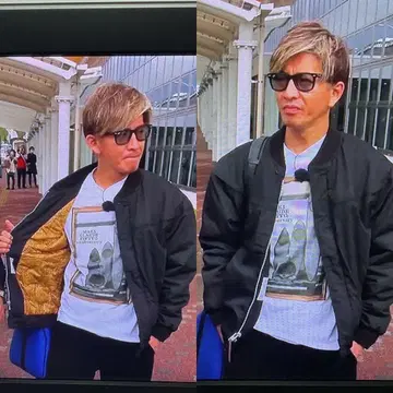 새상품 블랙 골드 XL 더비 오브 샌프란시스코 더비 자켓 기무라 타쿠야