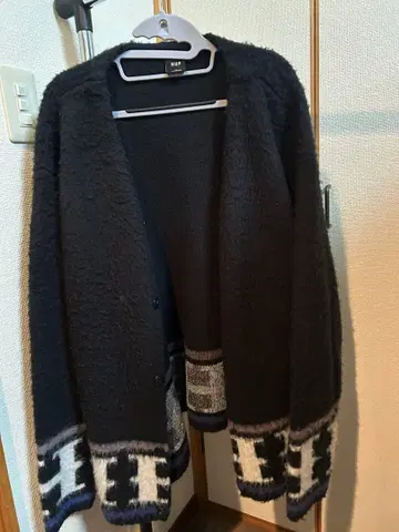 HUF 보아 가디건 XL 블랙