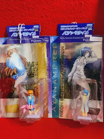 에반게리온 파자마 타임 아야나미 레이 아스카 피규어