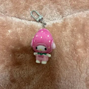 산리오 치비토모 마이멜로디 스트로베리 키링