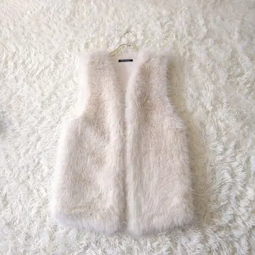 SPRAY PREMIUM 에코 퍼 베스트 오픈 프론트 F 아이보리